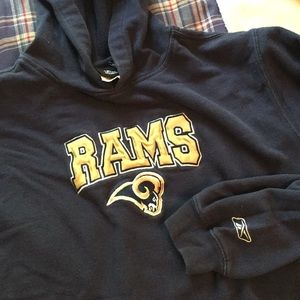 Mens rams hoodie